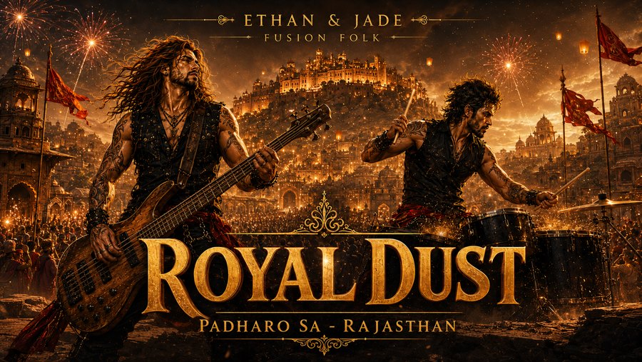 A cinematic portrait from the Royal Dust music world