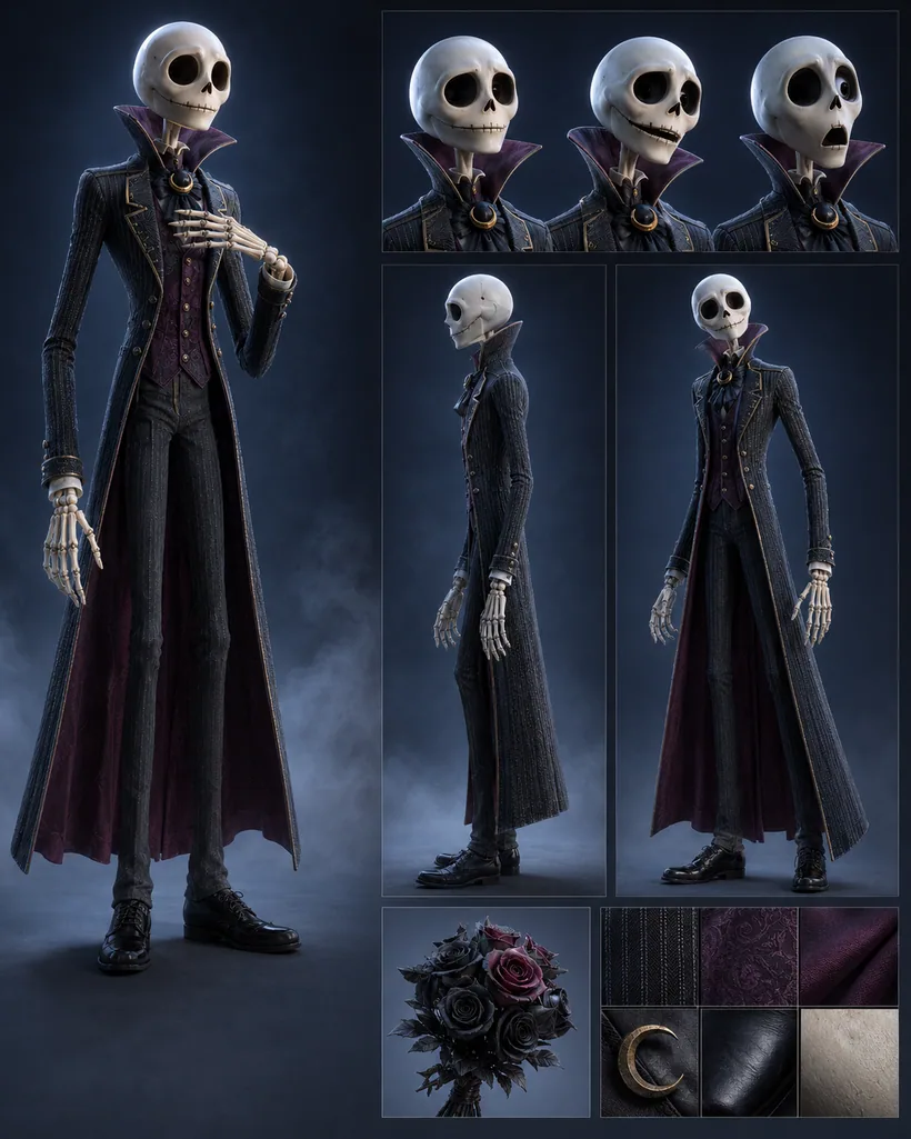 Mort character portrait